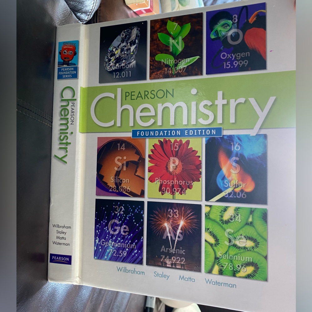 Pearson Textbook with White Cover